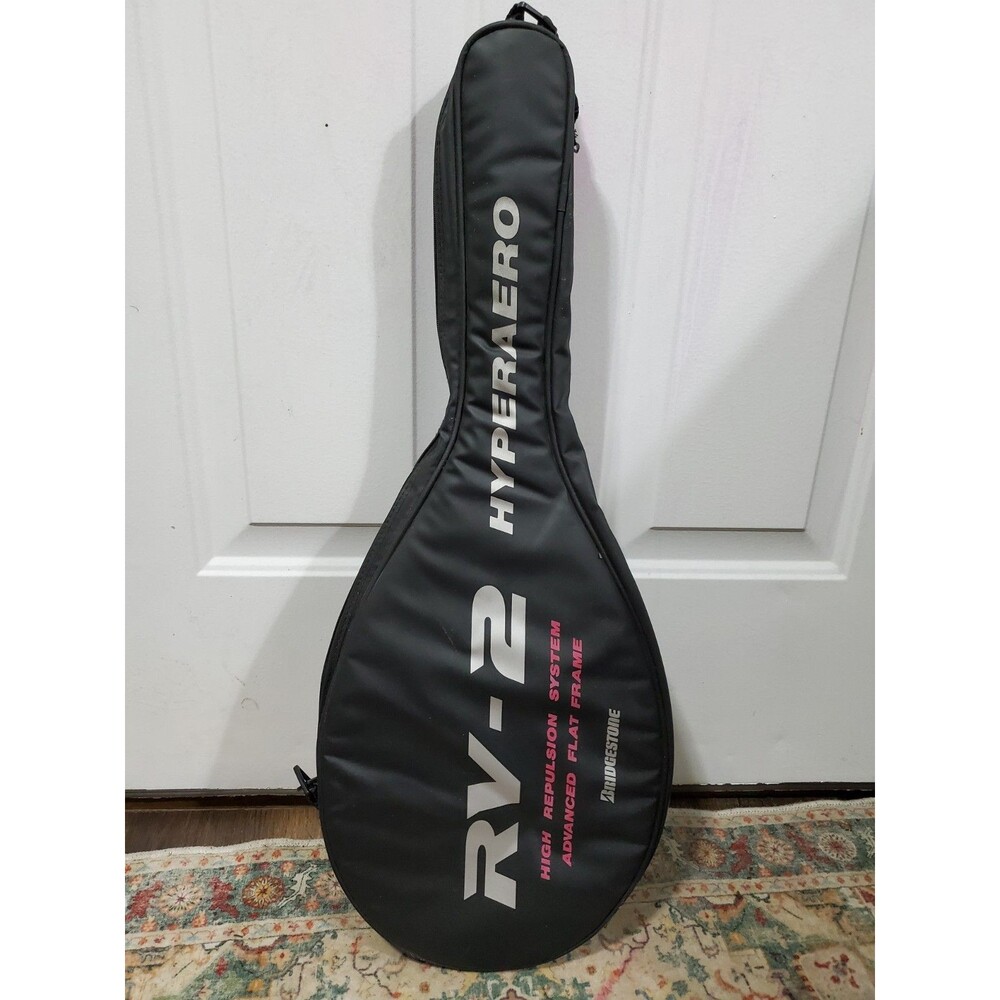 Vintage Bridgestone Hyperaero RV-2 Hard Tennis Racket with Case
